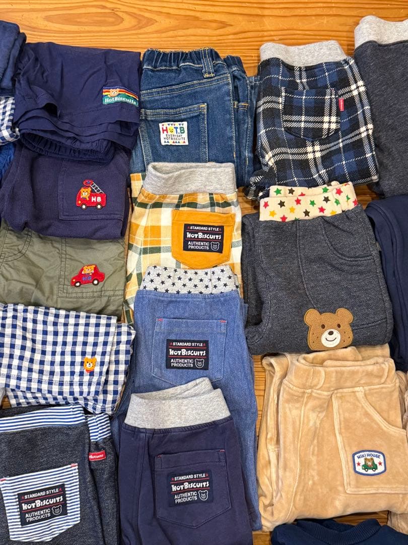 ミキハウス 子供服セット 110cm 61点