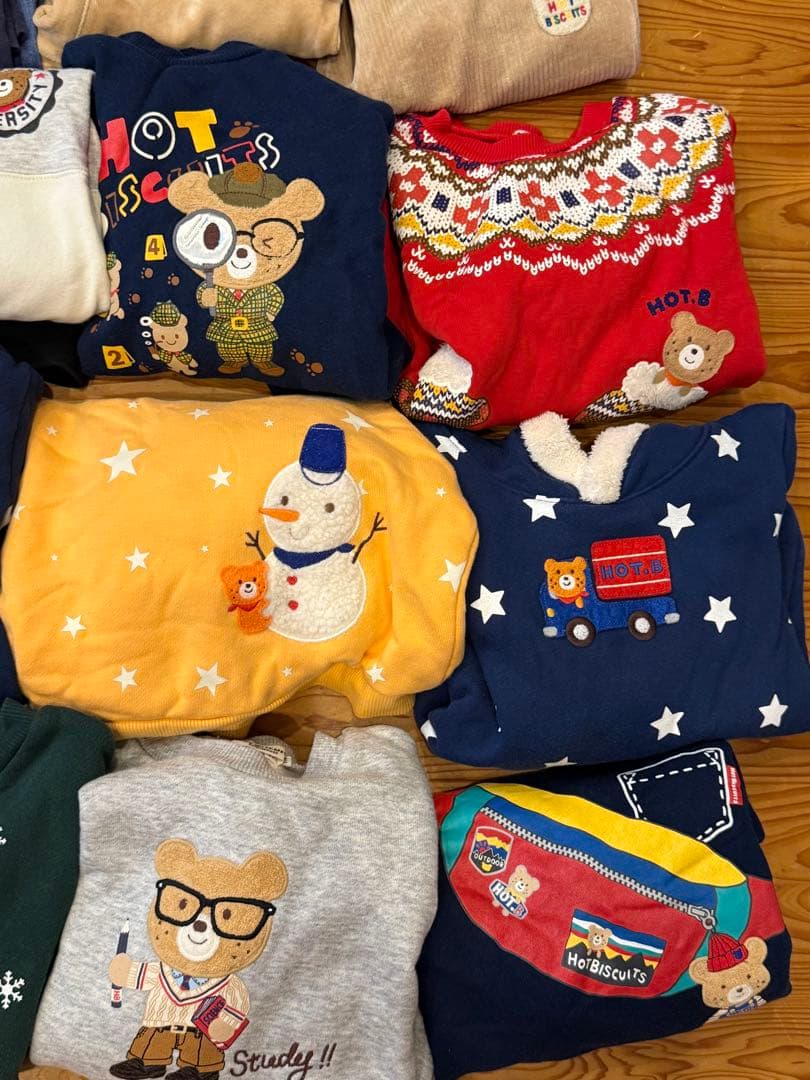 ミキハウス 子供服セット 110cm 61点