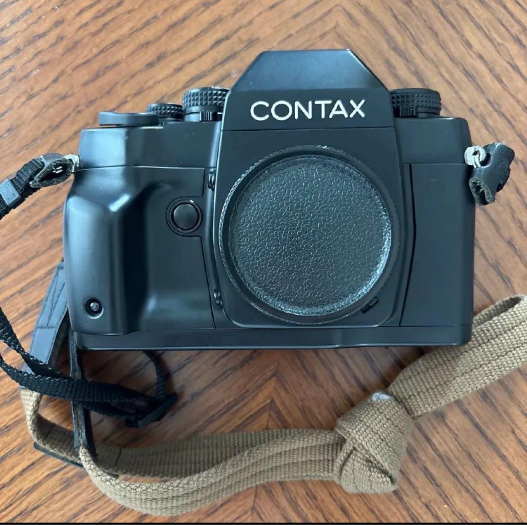 【動作確認済み・美品・返品保証】コンタックスRX 元箱一式・純正ストラップ付き