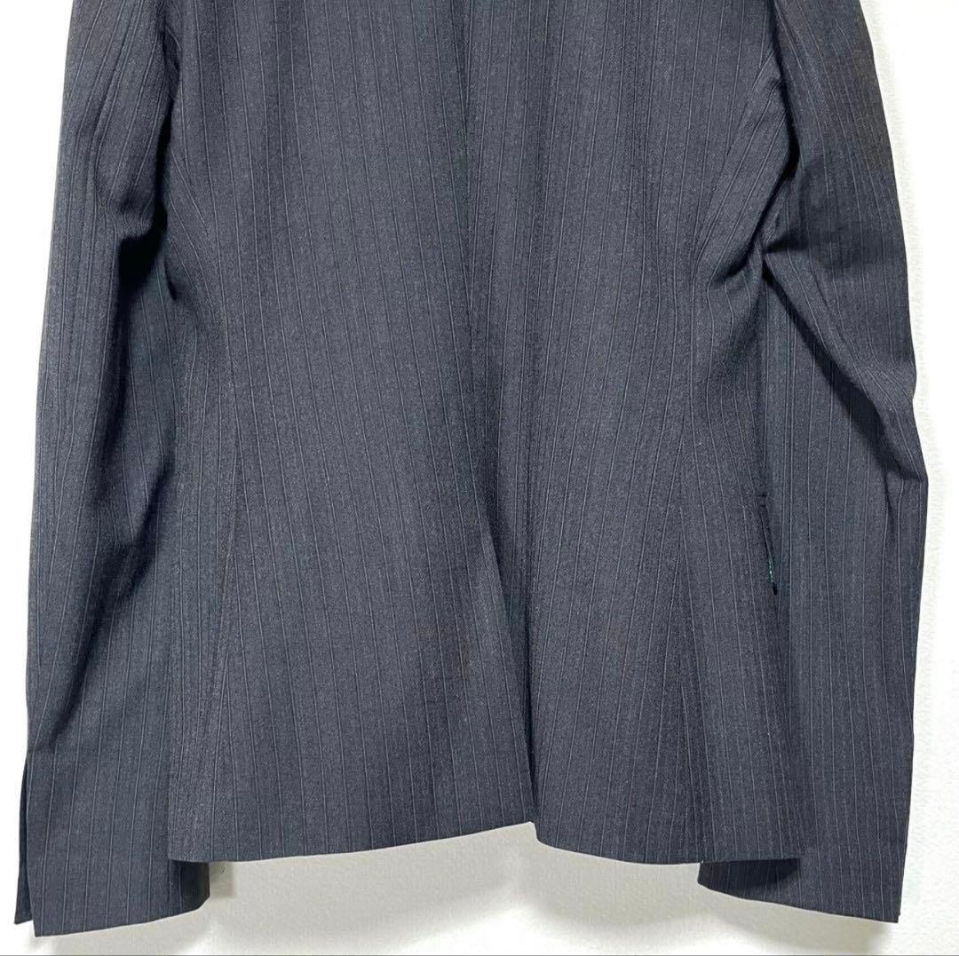 D&G ドルガバ テーラードジャケット ストライプ ロゴ 総柄 40 L レア