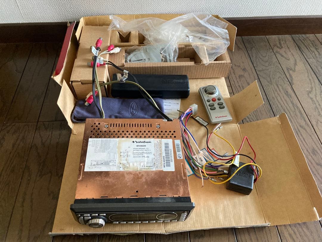 【よっしーさま専用】ROCKFORD RFX-9220 ヘッドユニット