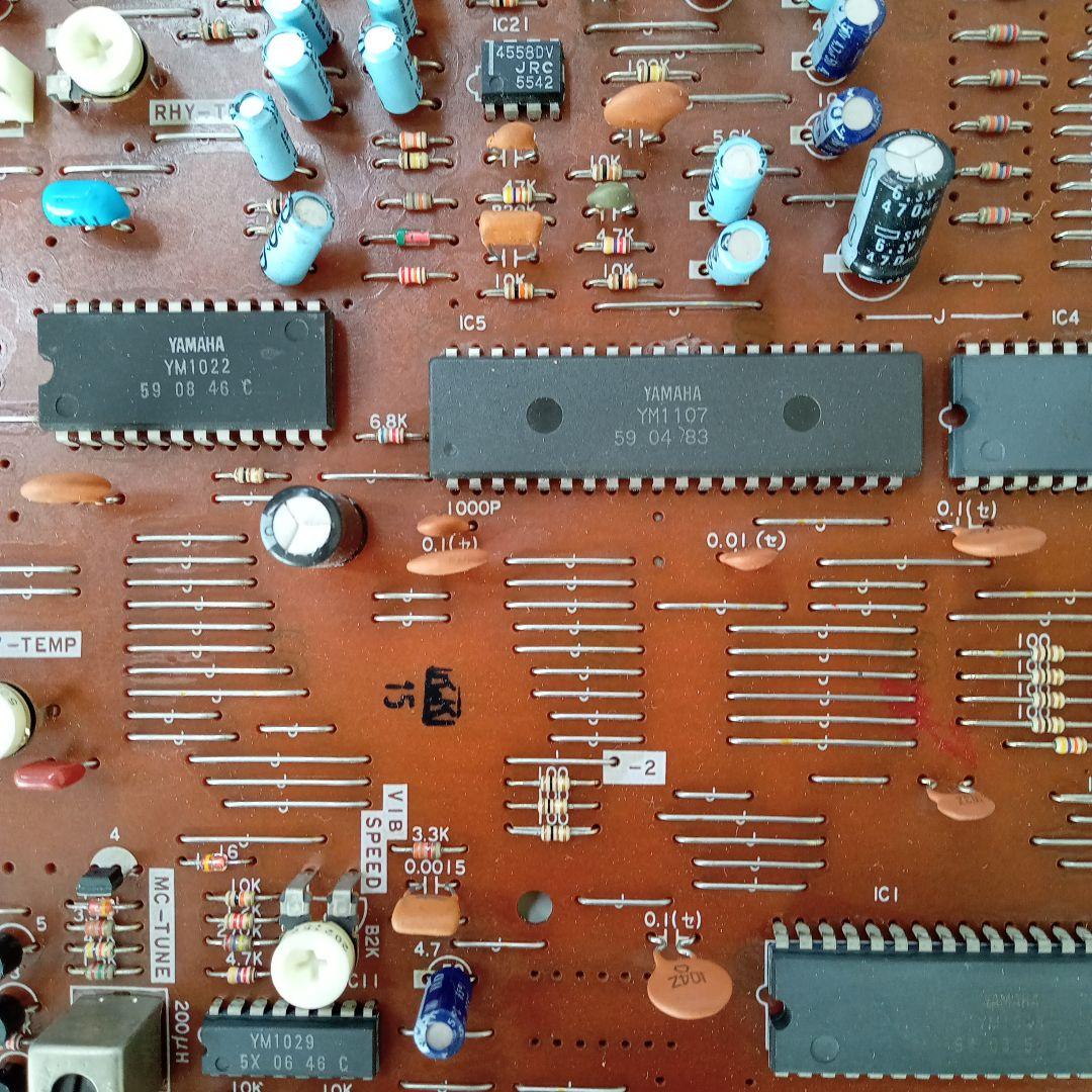 #244　YAMAHA　エレクトーン　PC-10　基板