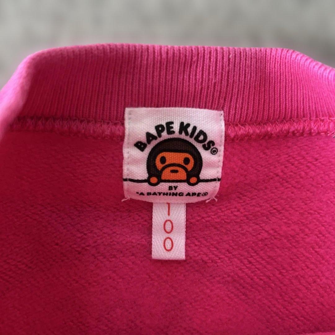 【美品】BAPE KIDS BABY MILO トレーナー 100cm 正規品