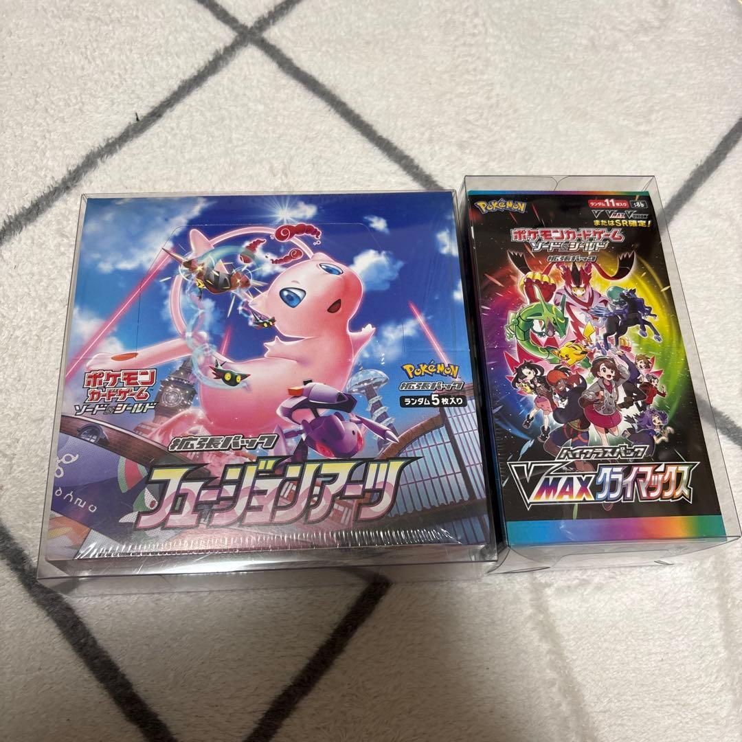 ポケモンカード フュージョンアーツ 1BOX シュリンク付き　未開封セット