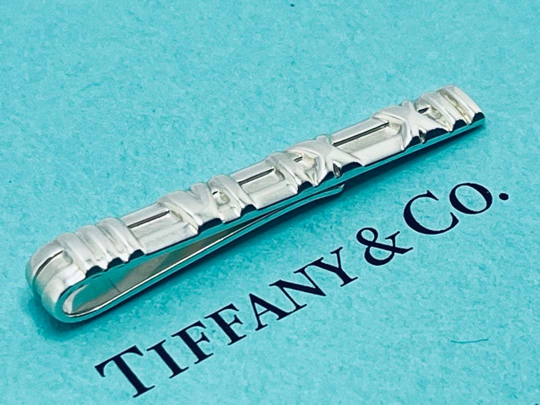 h601 美品　ティファニー　アトラス　1995 ネクタイピン　シルバー　925
