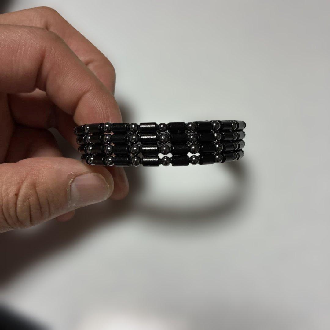 コアフォースループ　ブラックCFL70 ブレスレット　ネックレス　中嶋常幸プロ