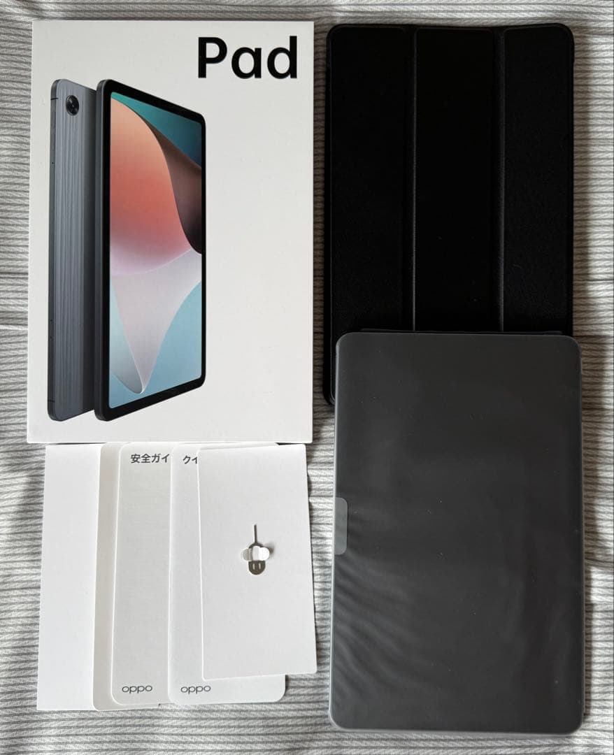 OPPO Pad Air タブレット ナイトグレー 128GB フィルムケース付