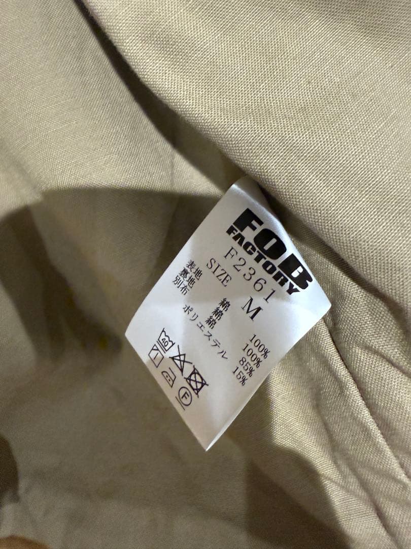 ジャケット・アウター FOB FACTORY F2361 moleskin riding jacket