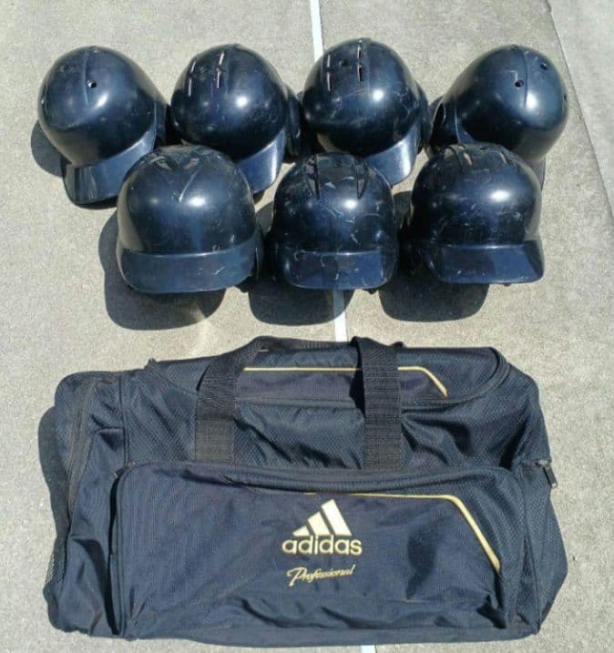 野球　キャッチャー防具　ヘルメット