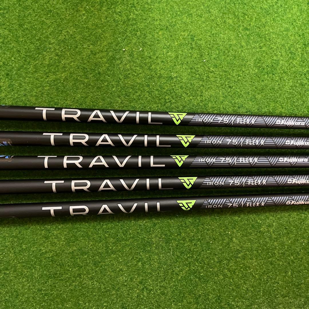 TRAVIL 75R シャフト　7〜AW 5本