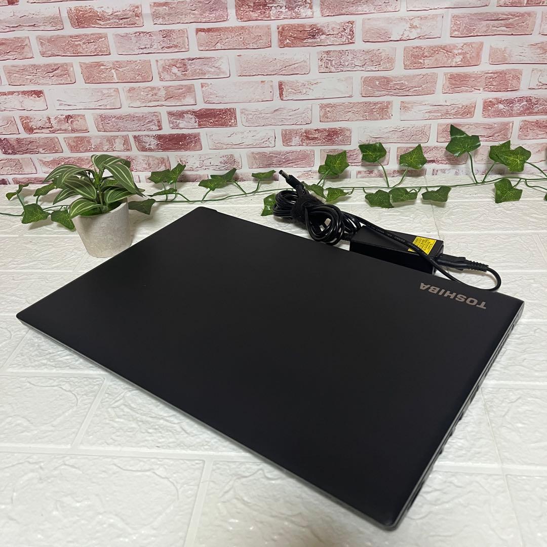 ★美品東芝SSD128GB メモリ8GB★B35/R DVDノートPC364