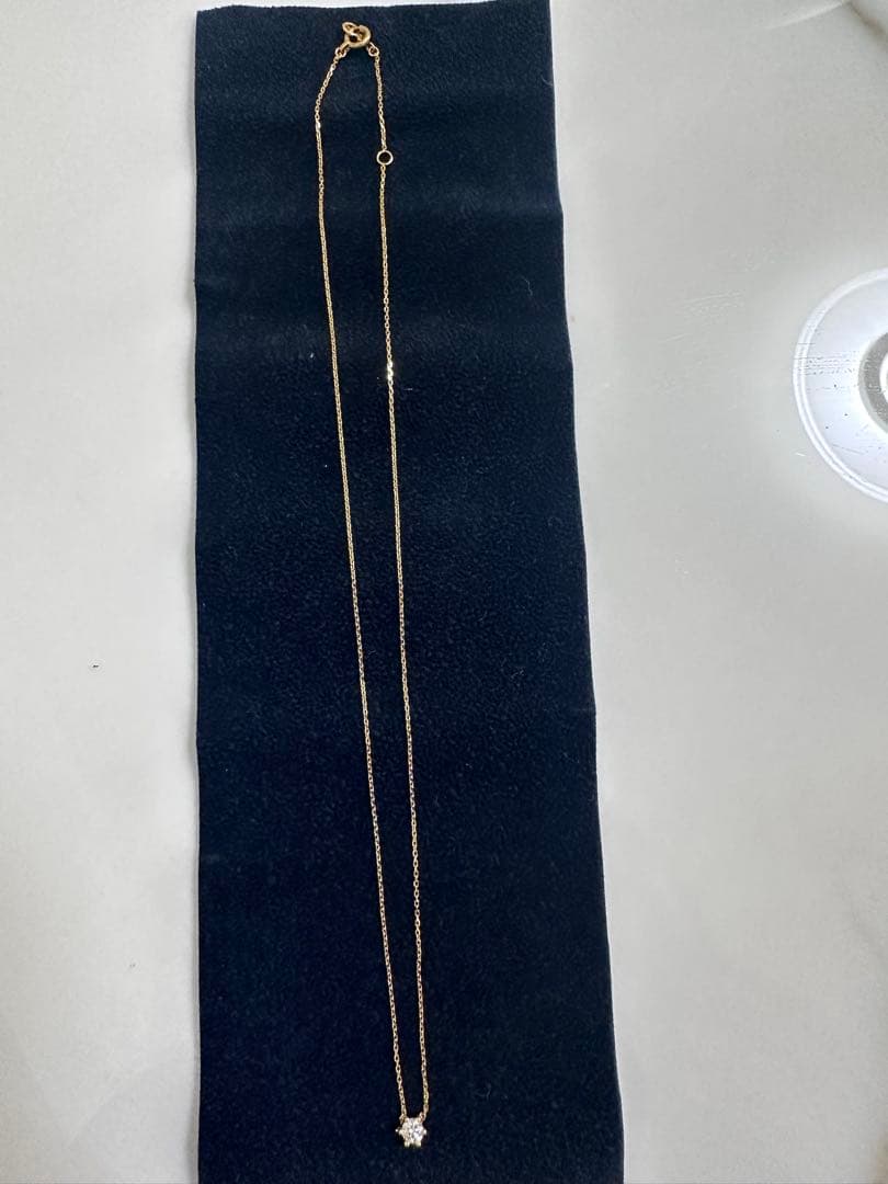 AHKAH ロシアンダイヤモンドネックレス　0.13ct