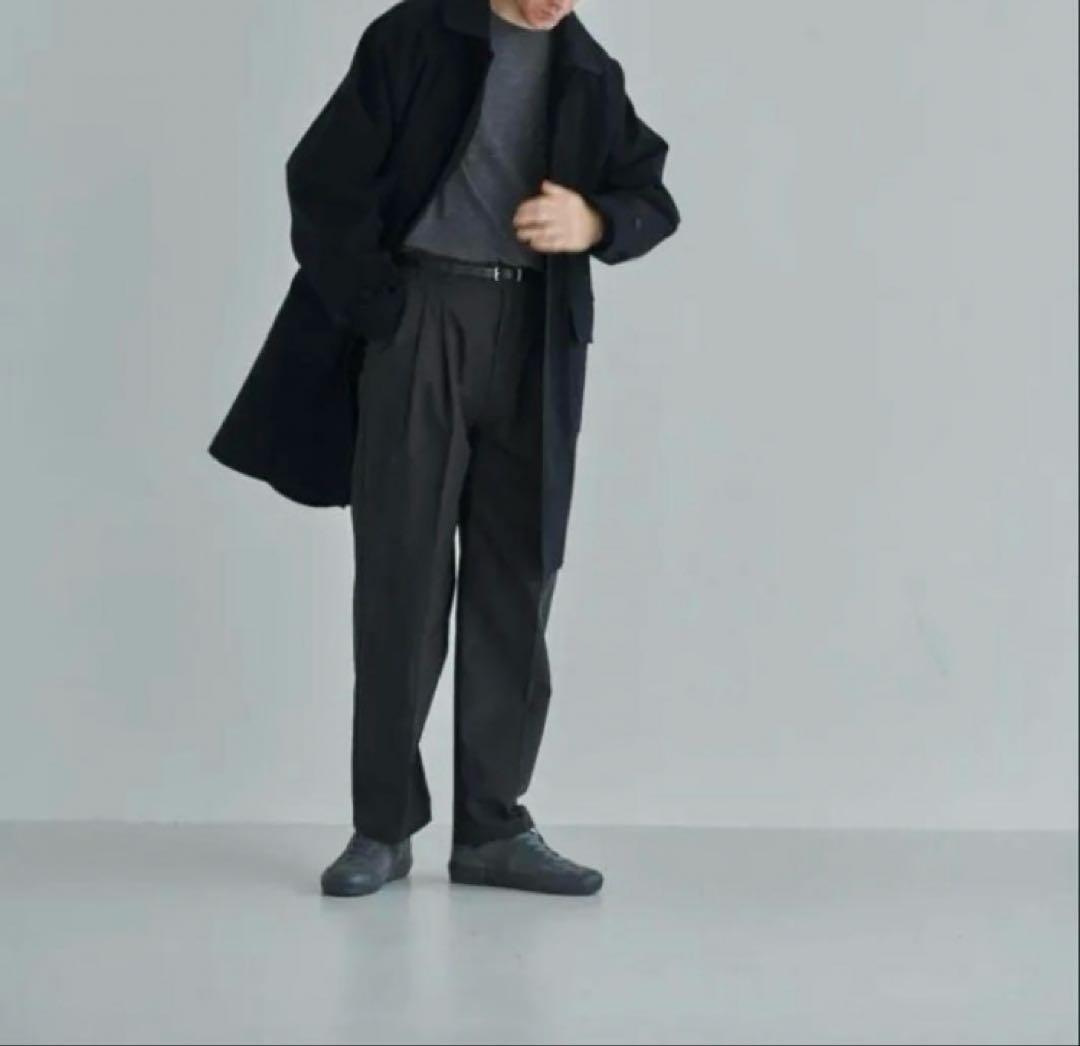 パンツ 25 STILL BY HAND Deep tuck pressed pants