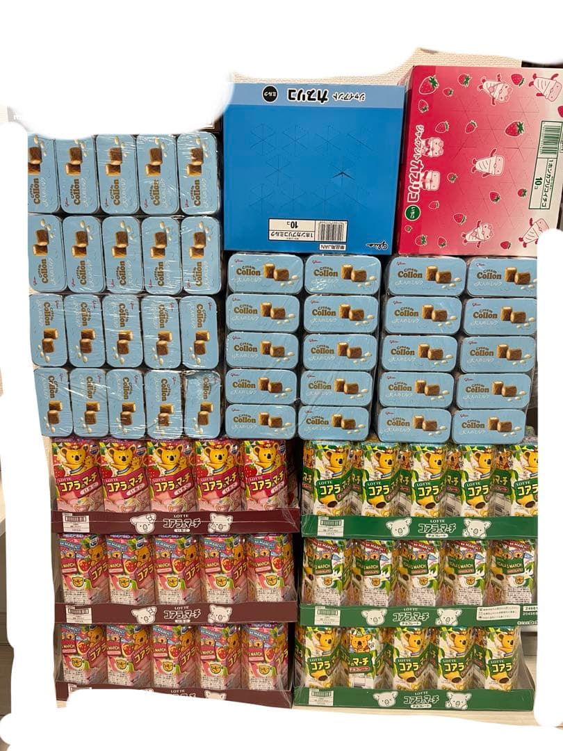 お菓子詰め合わせ　チョコレート　コアラのマーチ　カプリコ　クリームコロン