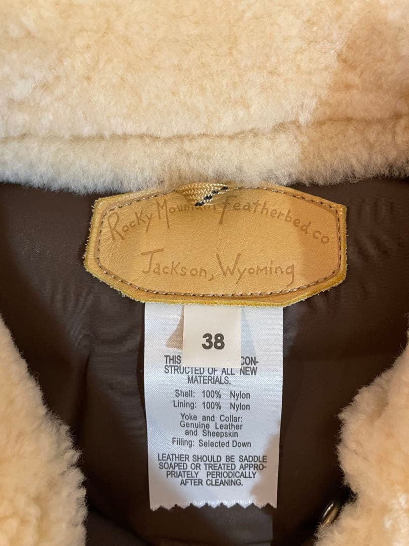 Rocky Mountain Featherbed ダウンベスト 38
