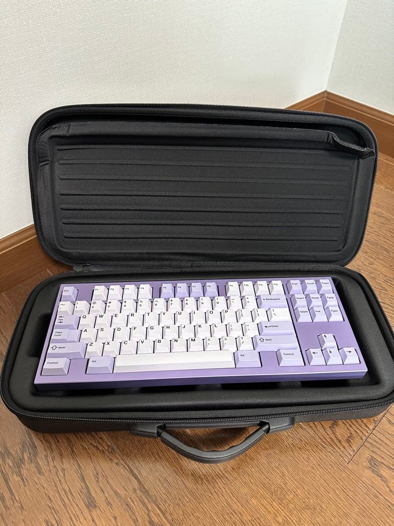 geoworks f2-84 + gmk lavender 自作キーボード