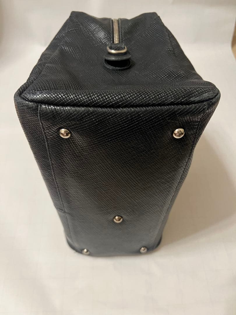 LONGCHAMP クアドリ 2way ボストンバッグ ビジネスバッグ ブラック