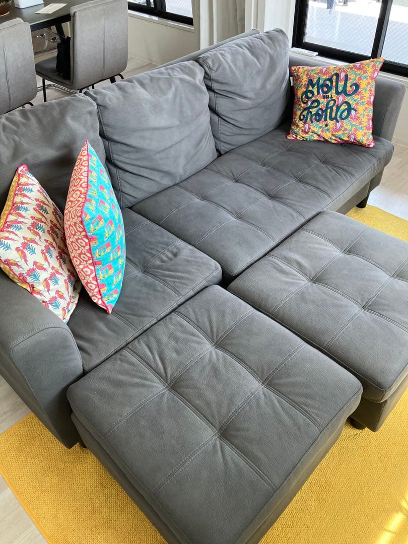 【RANZE】グレー ソファ