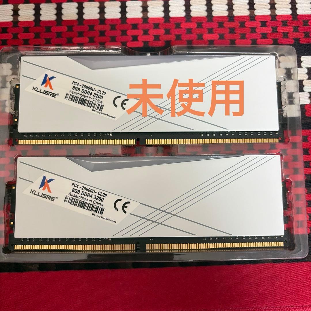 KLLISRE DDR4 メモリ3200mhz 8gbx2枚