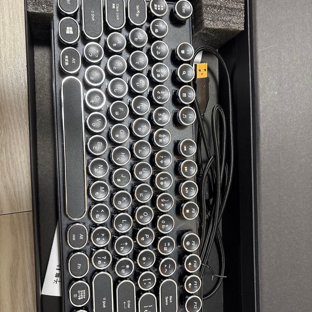 HKW タイプライター風メカニカルキーボード 日本語