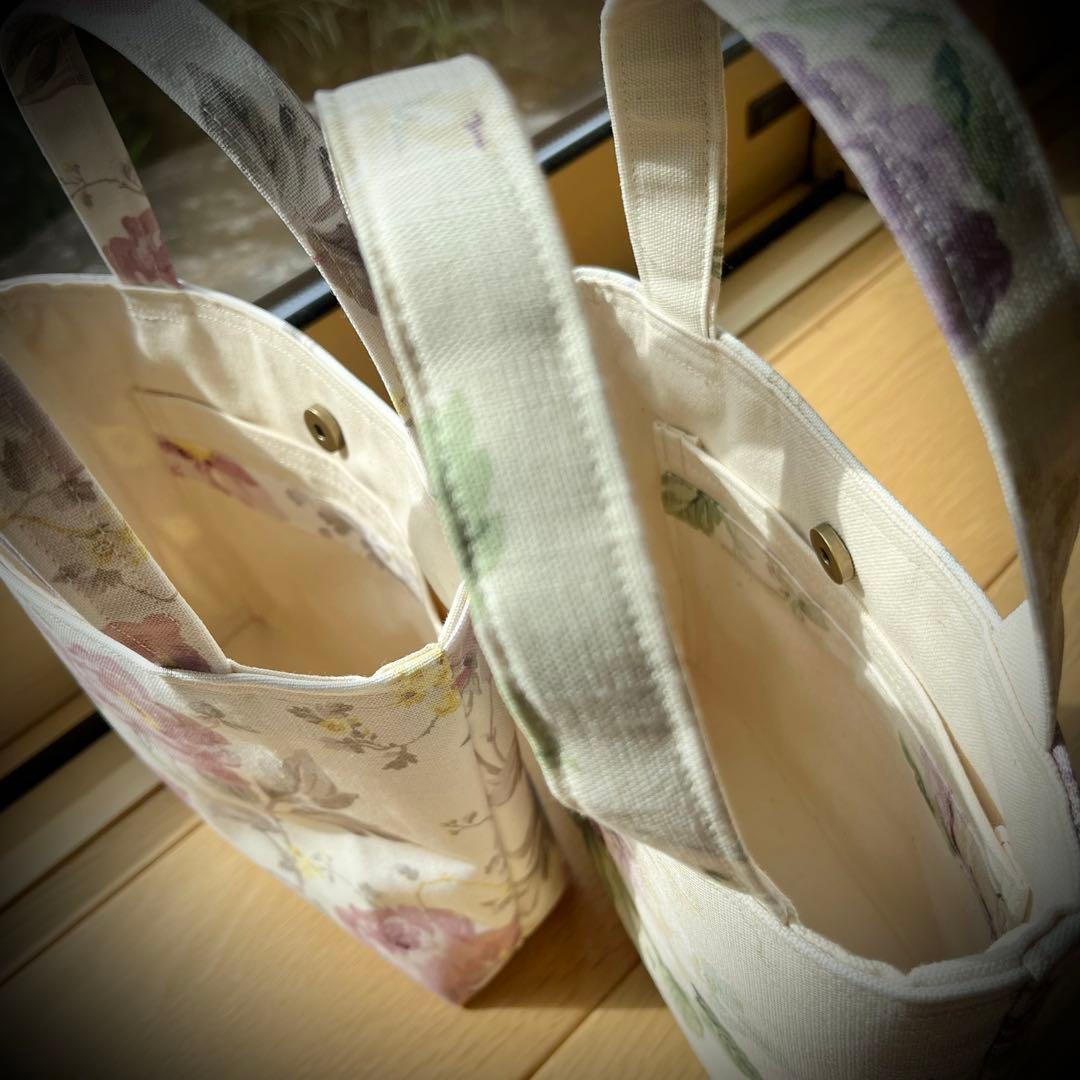 kikochi☆　オーダー　ローラアシュレイ生地　バック4点予定