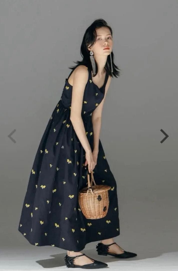 bibiy FLOWER DRESS ワンピース