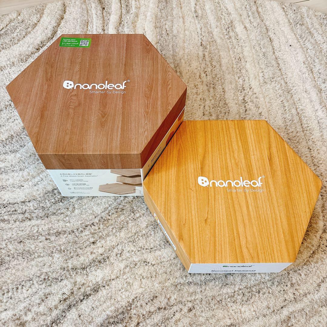 ナノリーフ Nanoleaf Elements ウッドライトパネル 10枚セット