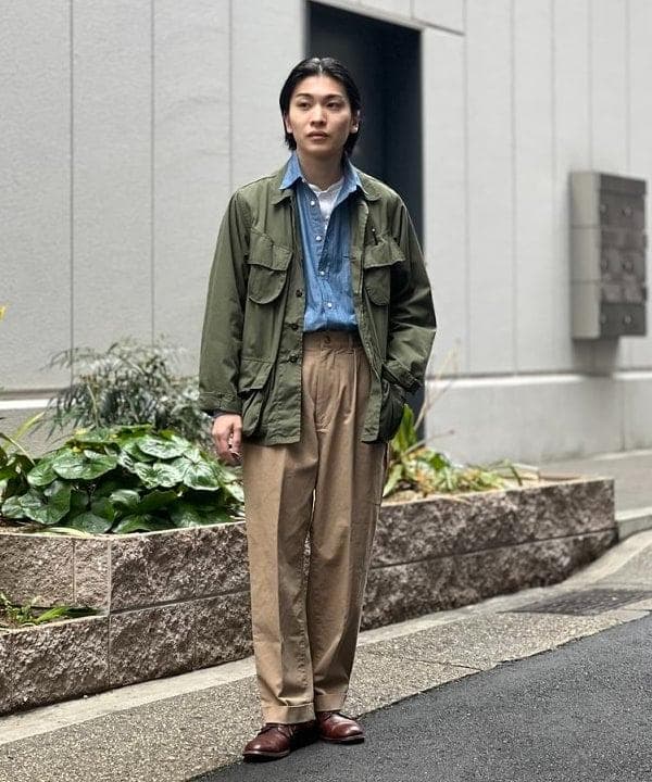 ビームス別注 BUZZ RICKSON'S ジャングルファティーグジャケット M