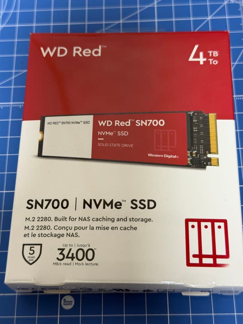 WD Red SN700 NVMe SSD 4TB ②