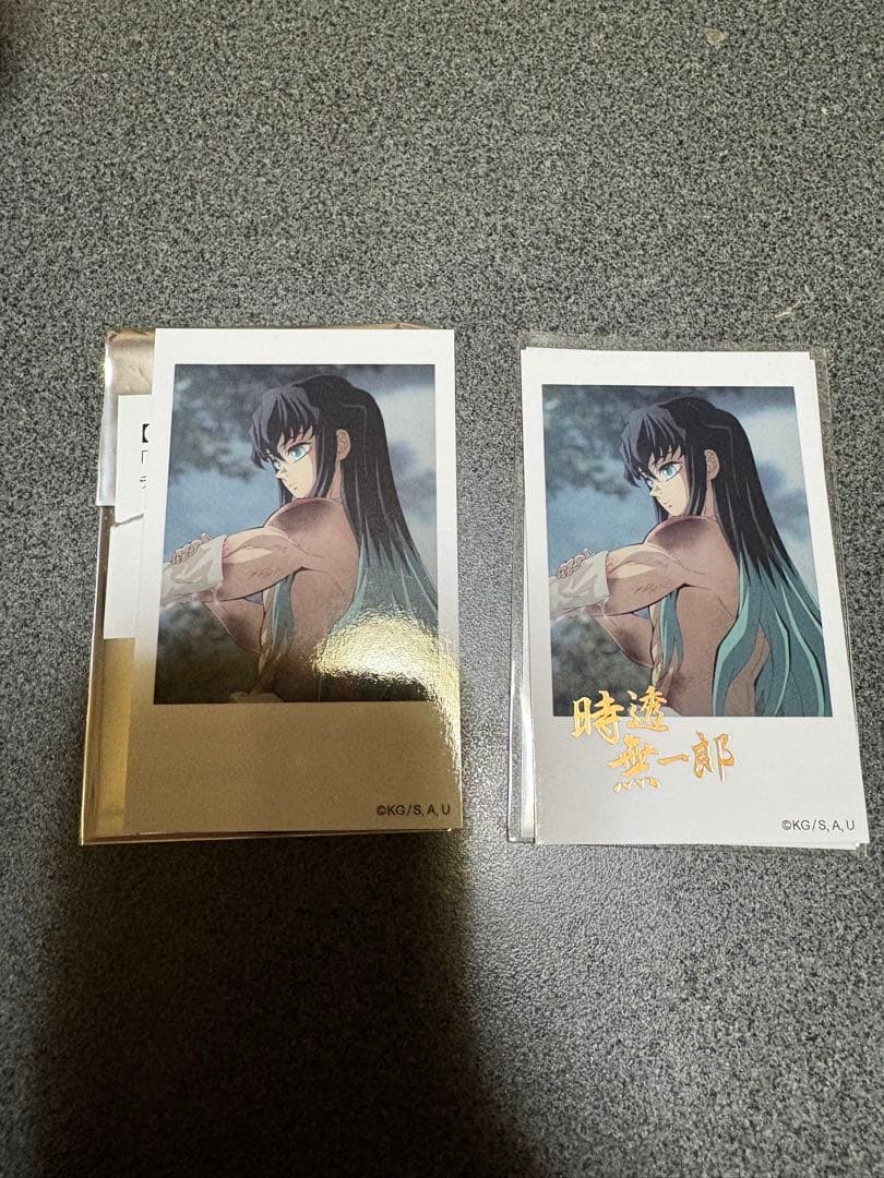 時透無一郎　チェキ風ブロマイド　柱カフェ　柱稽古編