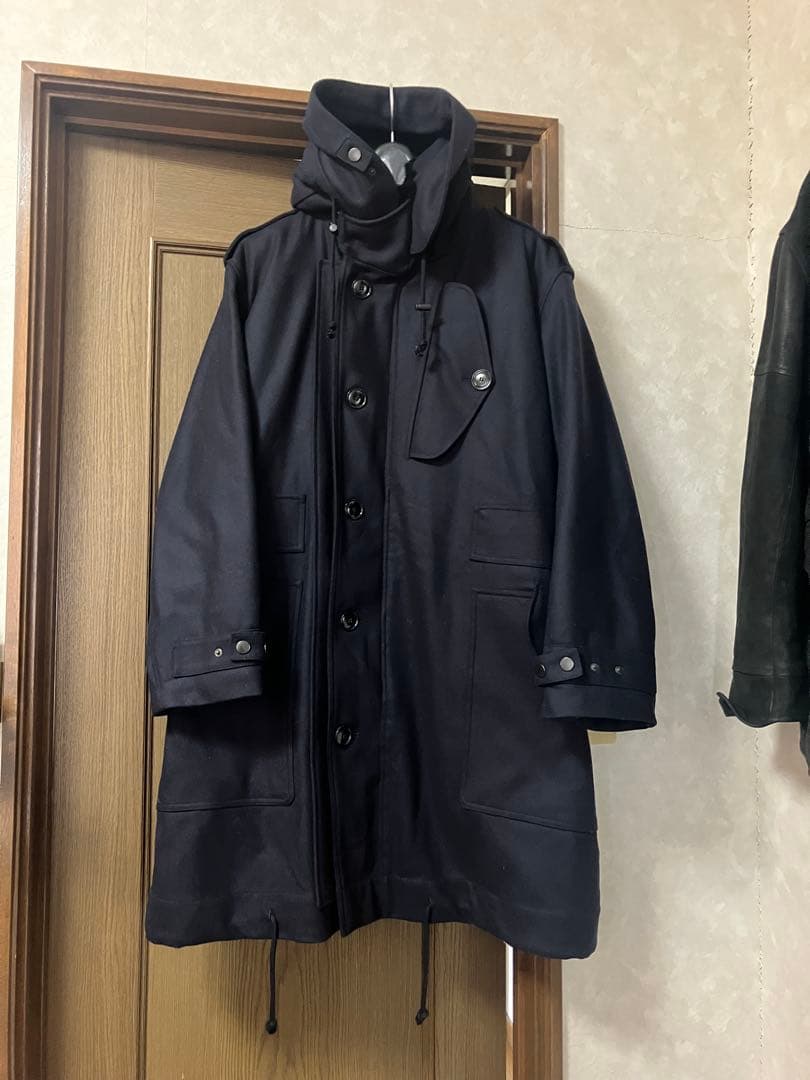 dries van noten ウールモッズコート