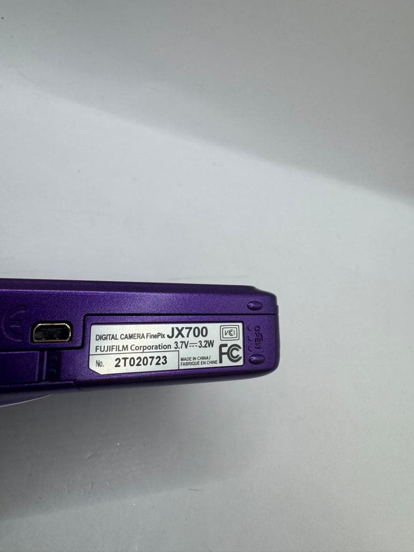 FUJIFILM FINEPIX JX700 パープル　動作確認済