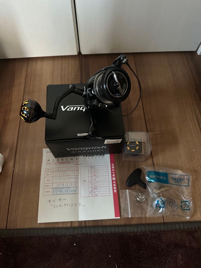 【美品】SHIMANO Vanquish 4000MHG スピニングリール