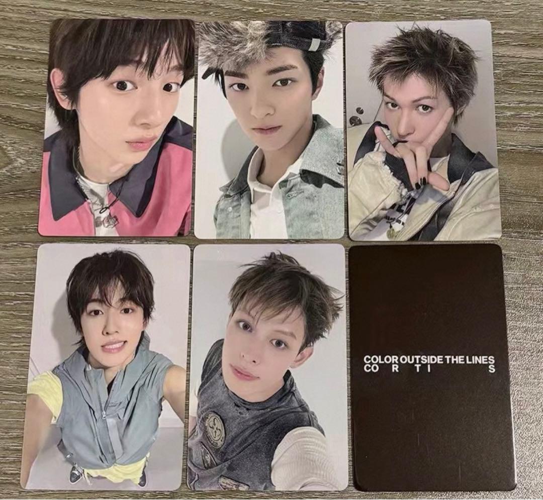 CORTIS コルティス yizhiyu トレカ　ラキドロ　中華　五枚