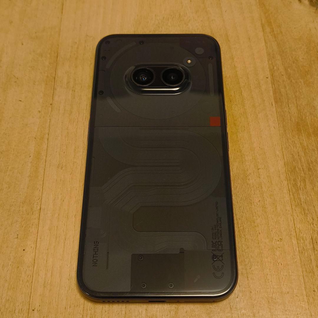 スマートフォン本体 Nothing Phone (2a) 12+256GB Black