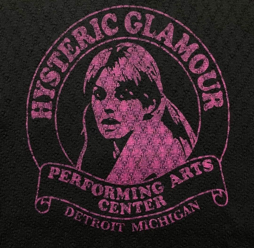 【美品】ヒステリックグラマー☆ヒスガール ビッグロゴ コットン ニット