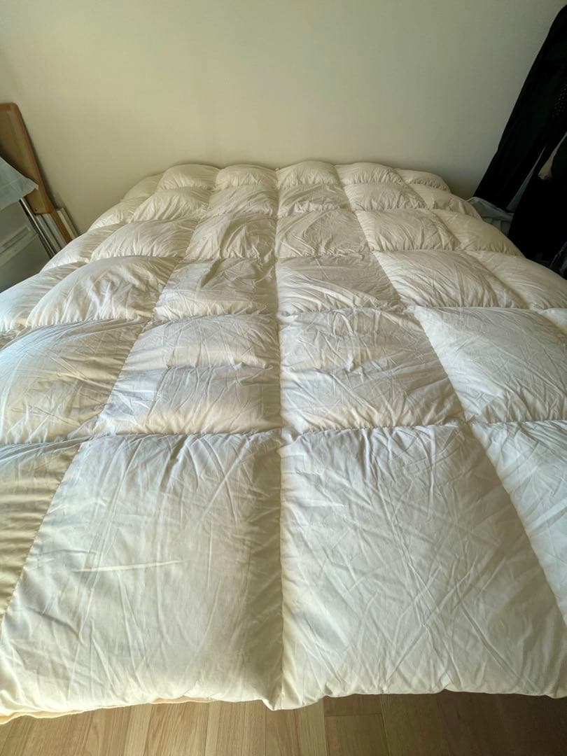 ホワイトダックダウン 掛け布団 190x210cm 日本製