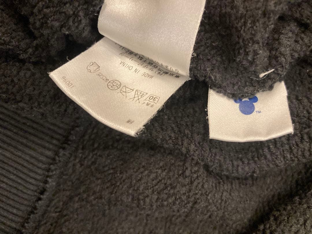 美品☆R.H. VINTAGEロンハーマン☆ミッキーマウス☆スウェット☆ブラック