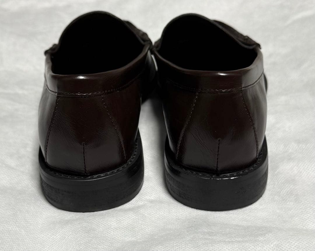 【新品未使用】OHOTORO Sleek Loafers brown 24.5