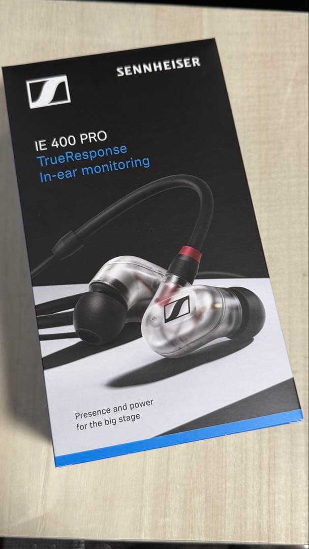 イヤホン SENNHEISER IE 400 PRO CLEAR (IE400PRO)