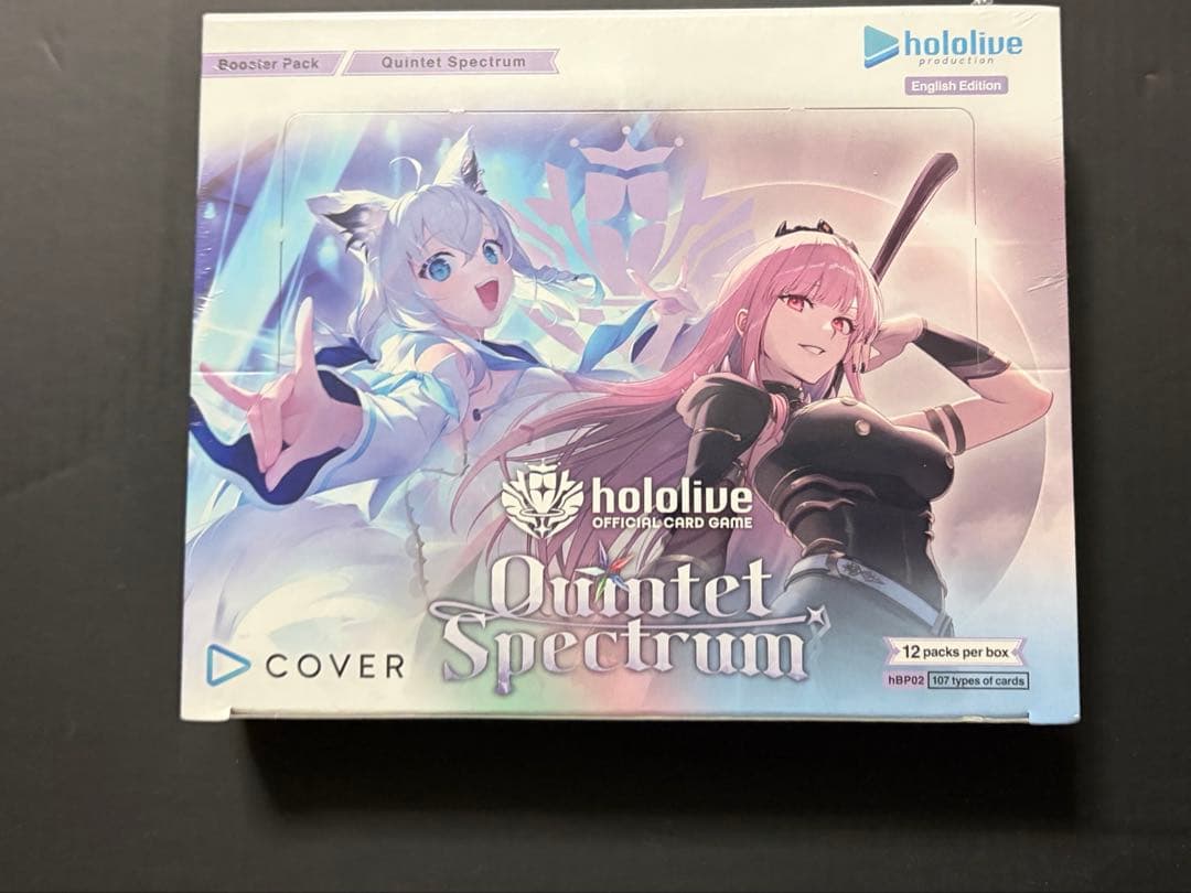 m*t様 ホロカ クインテットスペクトラム　英語版　未開封　BOX 初版