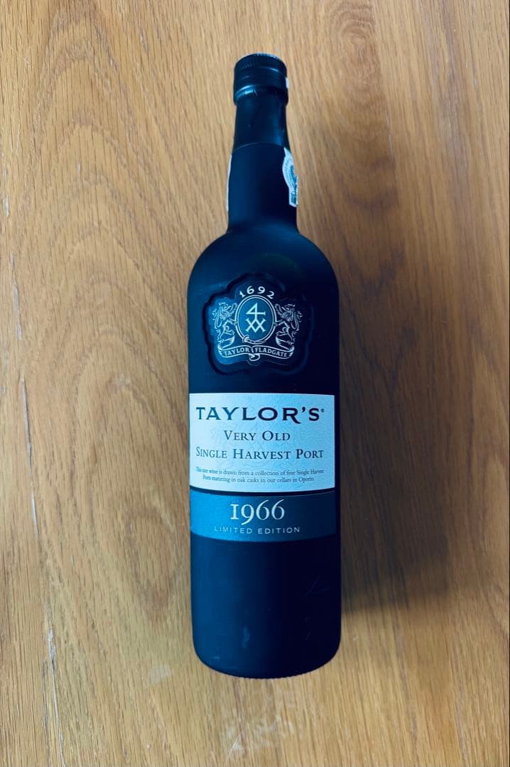 TAYLOR'SVeryOldSingleHarvestPort1966限定版