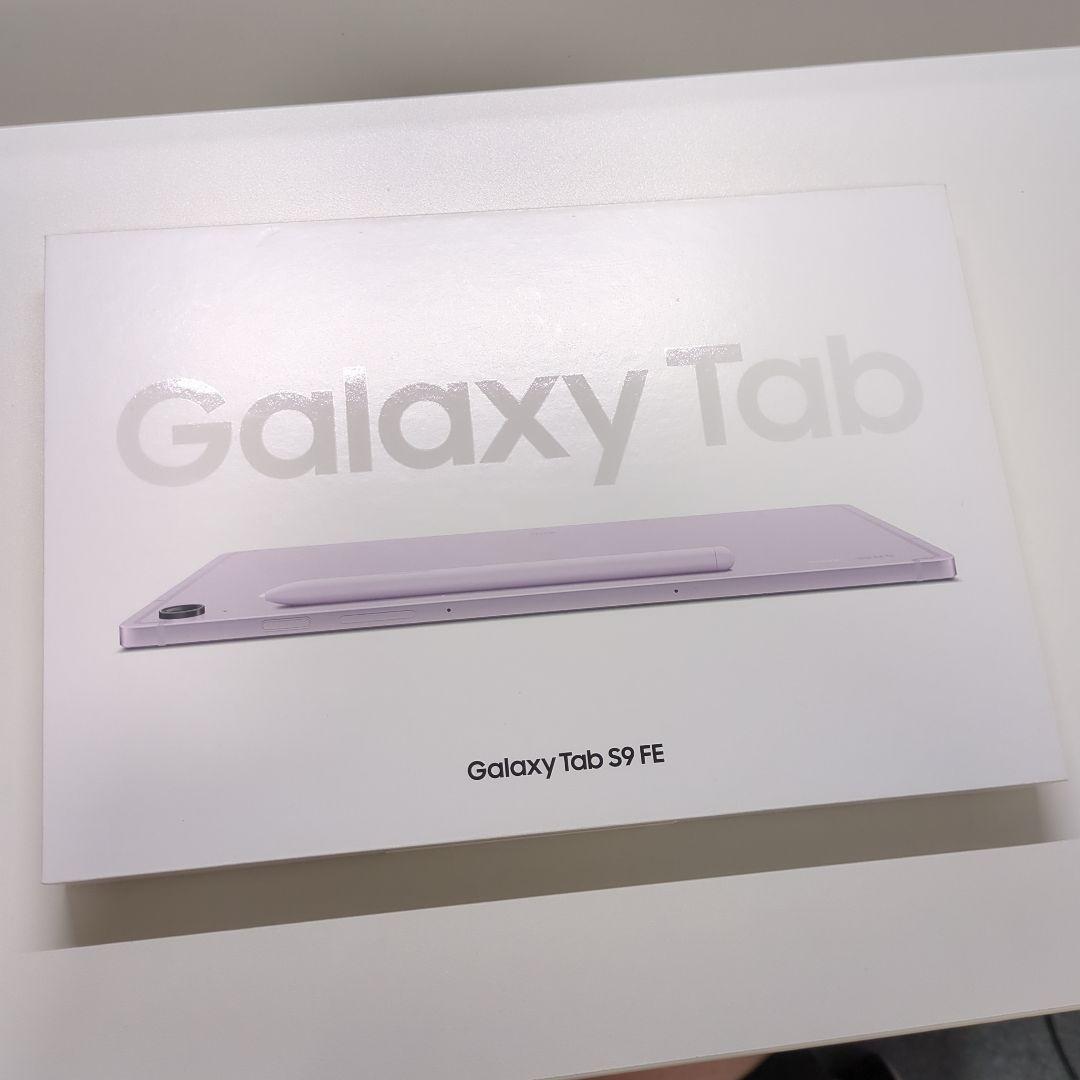国内版 ラベンダー Galaxy Tab S9 FE 128GB WiFiモデル
