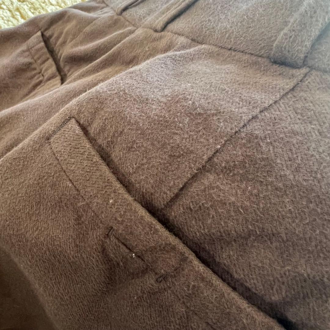 定価29,700円 YAECA CHINO WIDE モールスキン パンツ