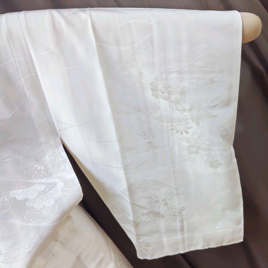 白・長襦袢・正絹 ❄️☆ 『 2555 』 ( 160 ㎝前後の方)