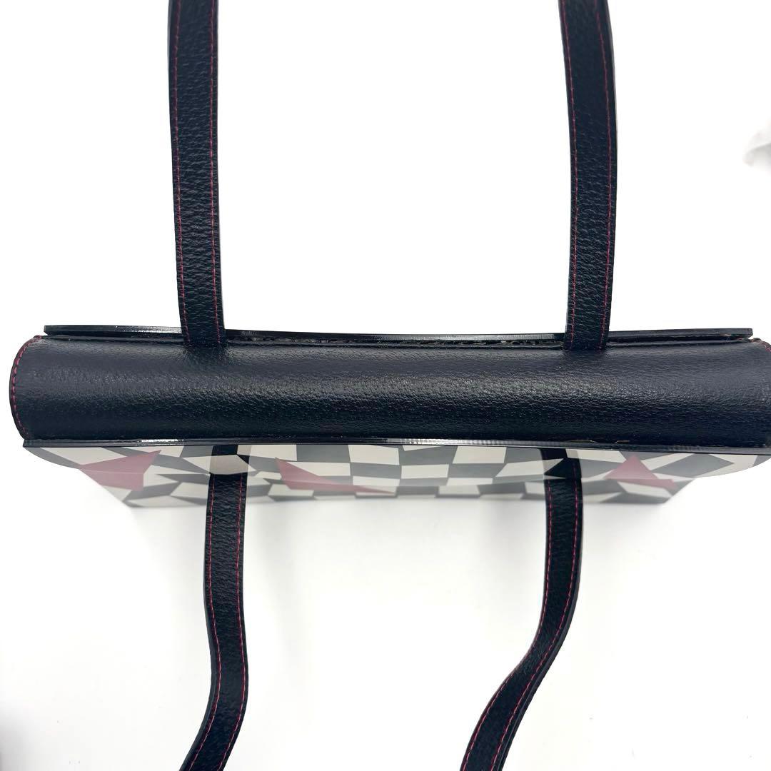 FENDIフェンディ ワンショルダー　ハンドバッグ プラスチック チェック