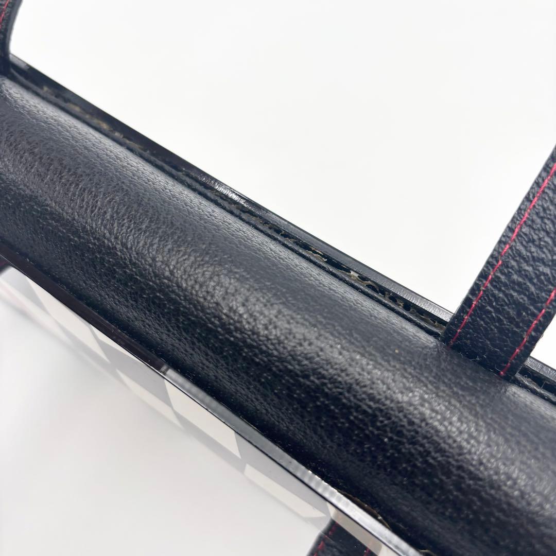 FENDIフェンディ ワンショルダー　ハンドバッグ プラスチック チェック