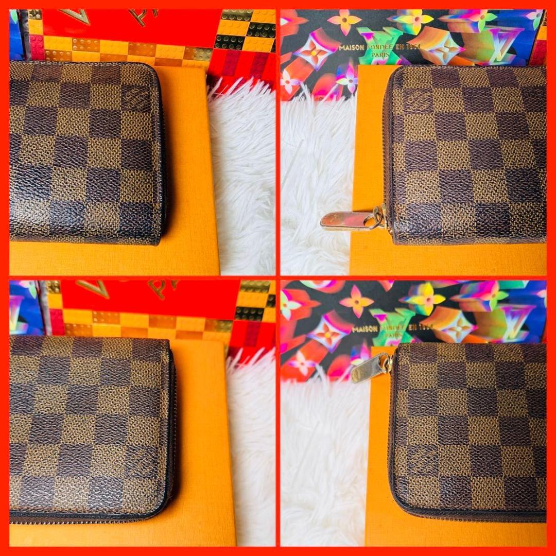 【セール！】ルイヴィトン ダミエ ジッピーウォレット ラウンドファスナー 長財布