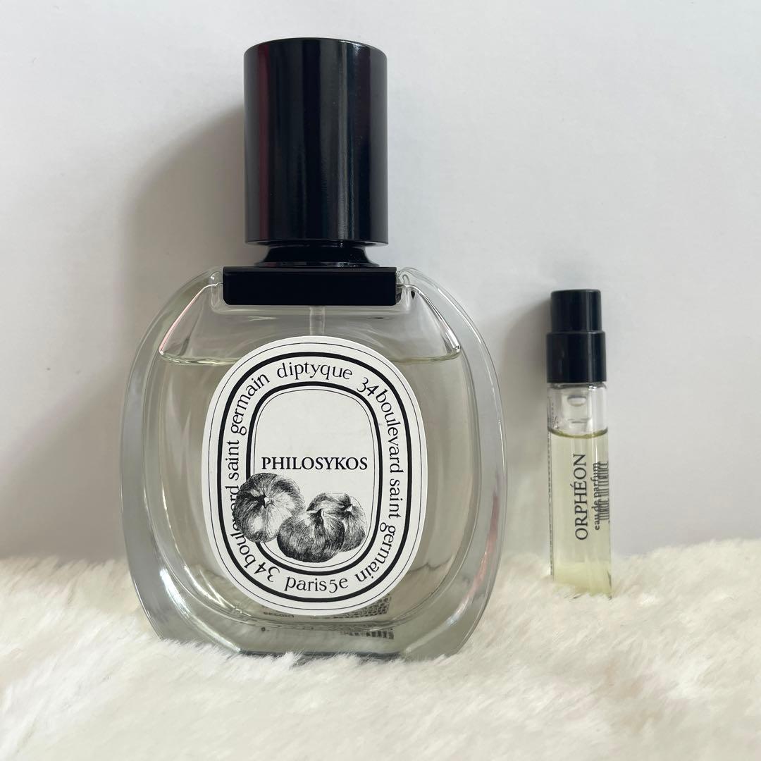 diptyque フィロシコス オードトワレ + オルフェオン オードパルファン