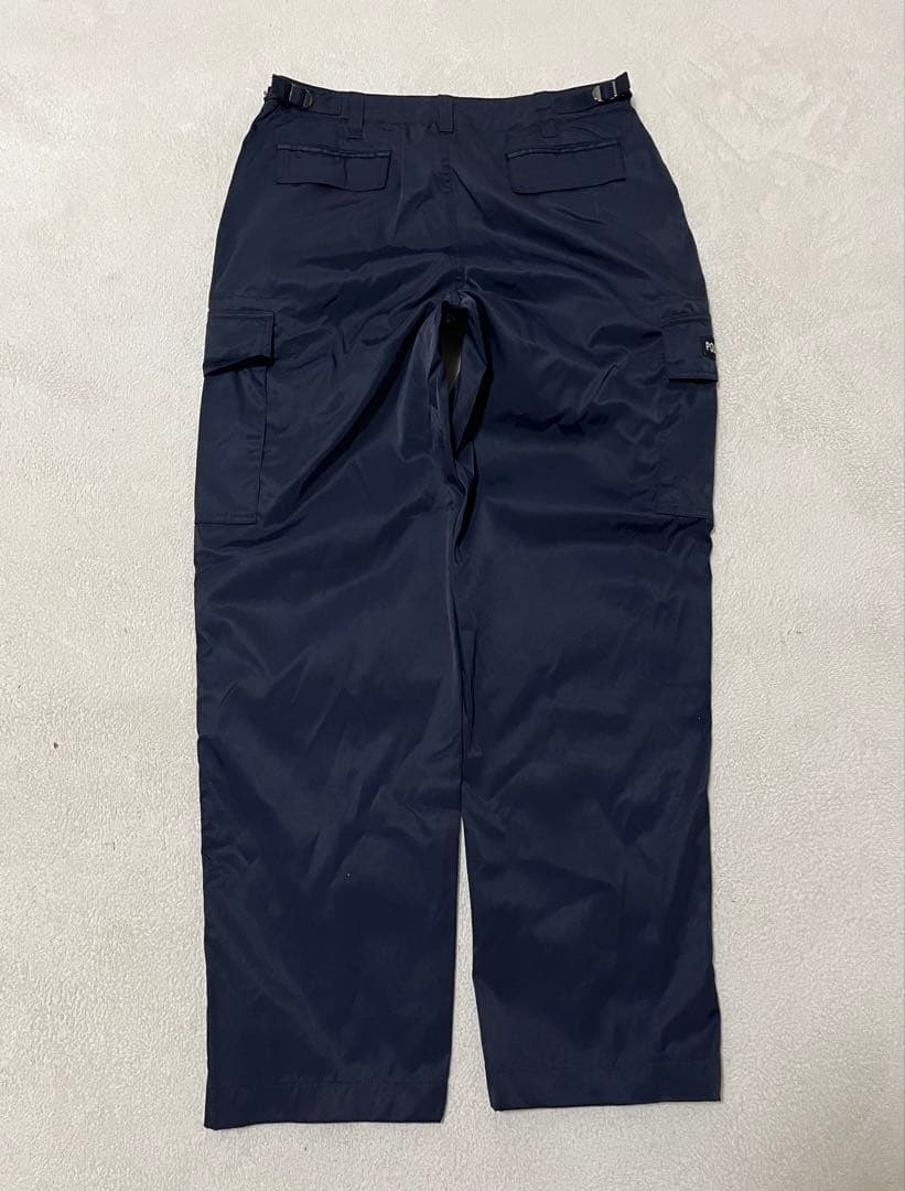 USA製！　polo sport ナイロン　カーゴパンツ w32 ネイビー